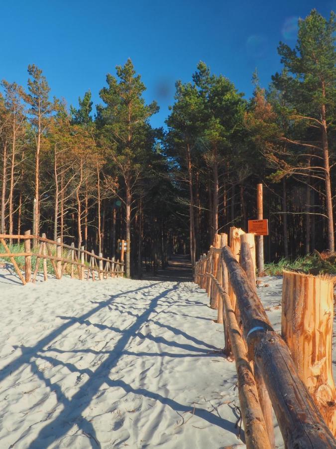 Morskie Domki Kopalino Caloroczne Lubiatowo  Eksteriør bilde