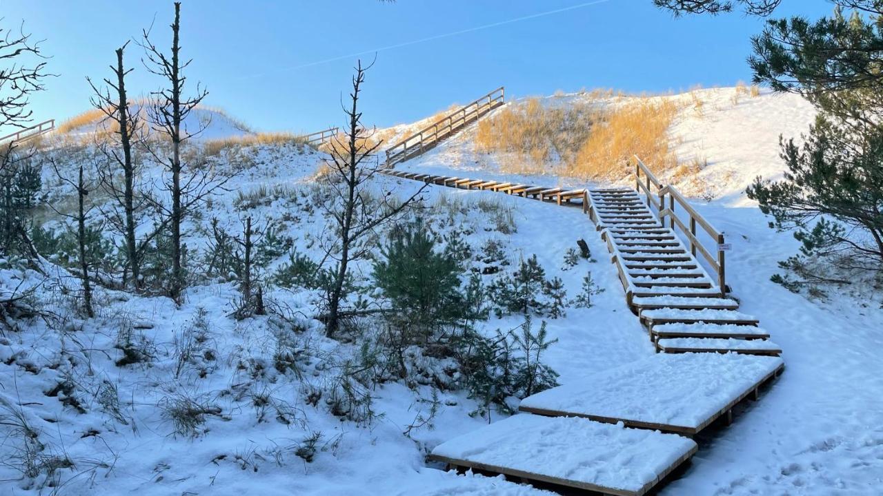 Morskie Domki Kopalino Caloroczne Lubiatowo  Eksteriør bilde
