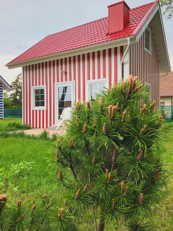 Morskie Domki Kopalino Caloroczne Lubiatowo  Eksteriør bilde